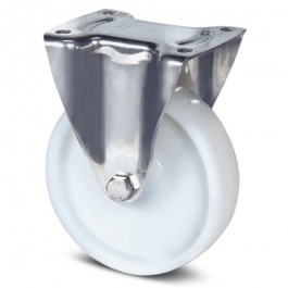 Alpha - 8478UOO160P63 - Fixed Castors 160 mm - Stainless,  - 