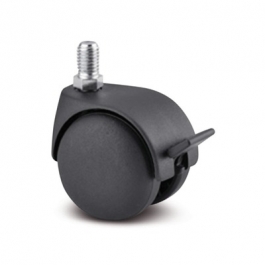 Lumina - AA25POI050S70-8X15 (30) - Roulettes pivotantes à frein 50 mm - 
