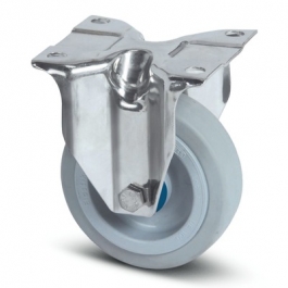 Alpha - 8478UFD160P63 - Fixed Castors 160 mm - Stainless,  - 