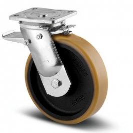 Kappa - 9682FTP200P63 WT60 - Swivel Casters with total lock 7.87 inch - 