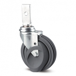 Stora - 2875QMP125P72 TFR - Swivel Casters with wheel brake 4.92 inch - 